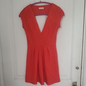 Silence + Noise Red Party Dress